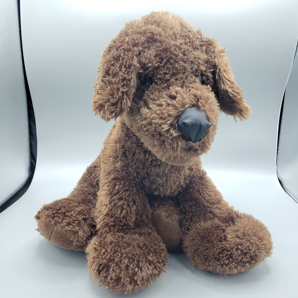 JAAG Puppy Dog Chocolate Lab Brown Plush Stuffed‎ Animal